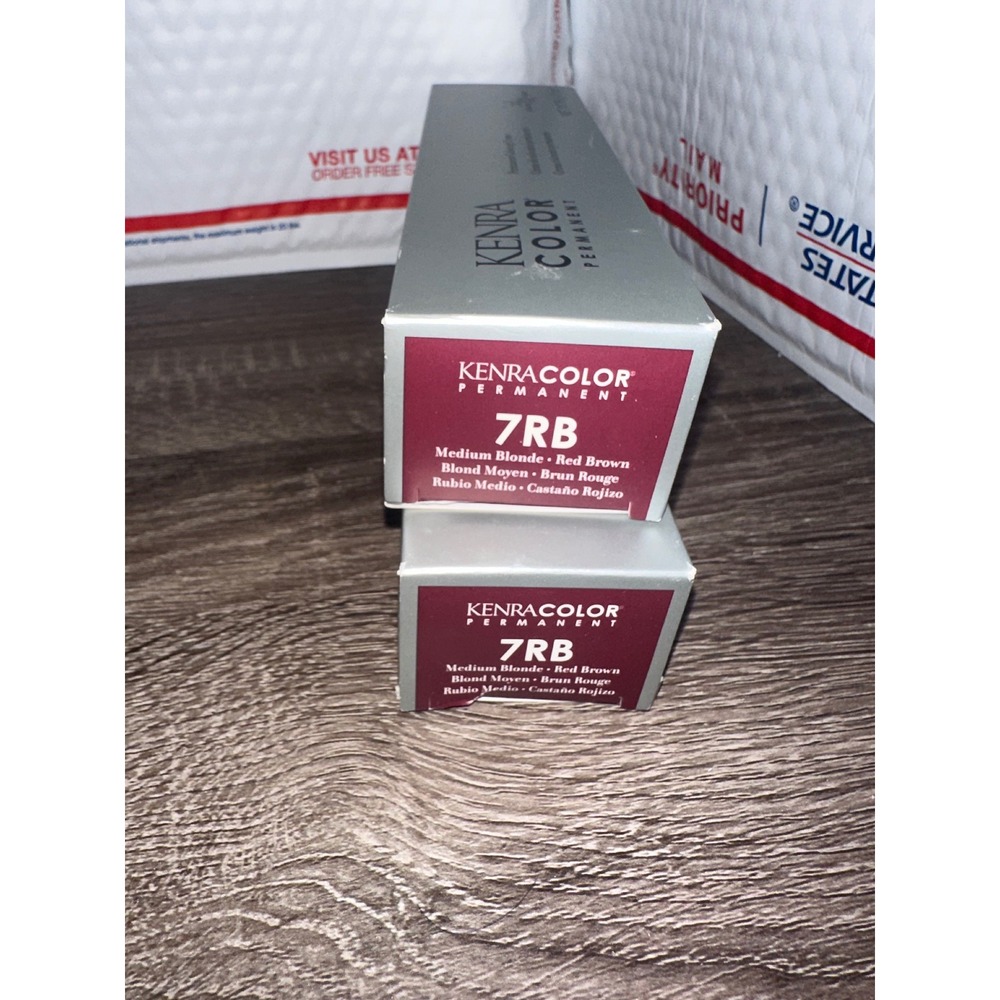 Kenra Color Permanent‎ Hair Color 7RB Medium Blonde Red Brown